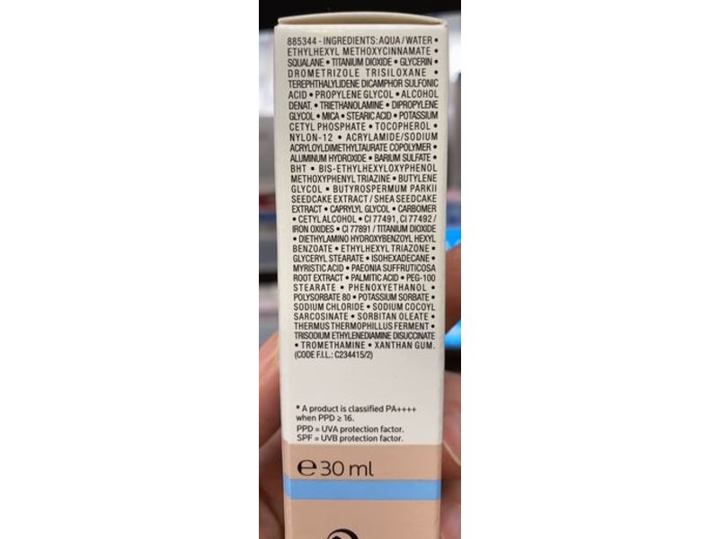 La Roche-Posay Uvidea Anthelios Multi-Protective Shield, Tone-Up Rosy, Sensitive Skin, 30 ml