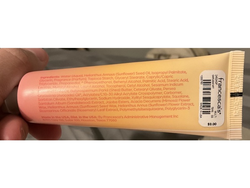 Francesca’s Hand Lotion, Garden Party , 1 fl oz/30 mL