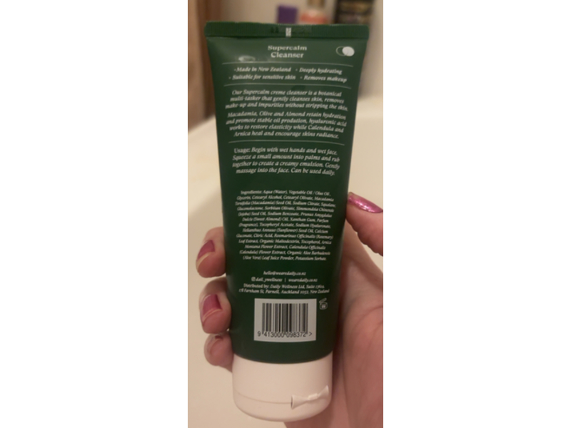 Daily Supercalm Cleanser, 3.38 fl oz/100 mL