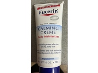 Eucerin Calming Creme Daily Moisturizer, Fragrance Free, 10 oz/283 g - thumbnail 2
