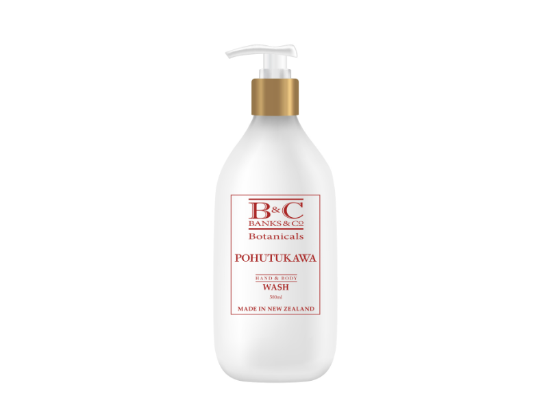 Banks & Co Hand & Body Wash, Pohutukawa, 500 mL