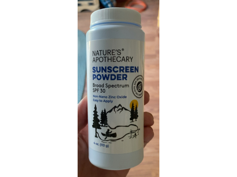 Nature's Apothecary Sunscreen Powder, SPF 30, 4 oz/113 g