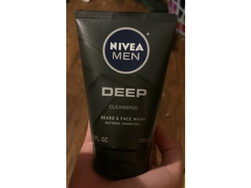 Nivea Men Deep Cleansing Bread & Face Wash, 13 fl oz/100 mL