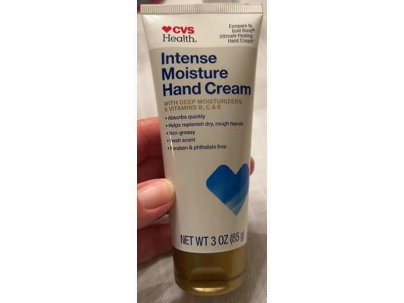 CVS Health Intense Moisture Hand Cream, 3 oz