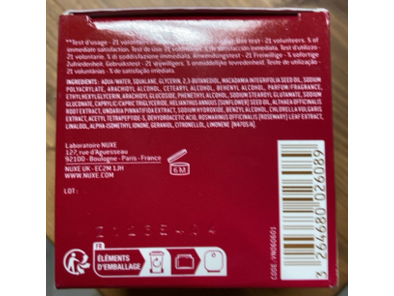 NUXE Merveillance Lift Firming Powdery Cream, 50 mL