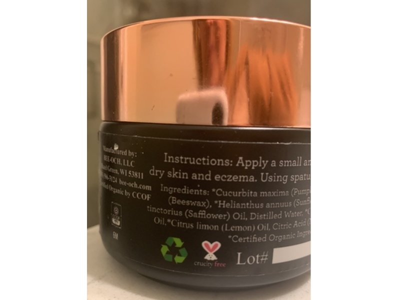 Bee Och Organics Body Butter, Citrus, 100 g