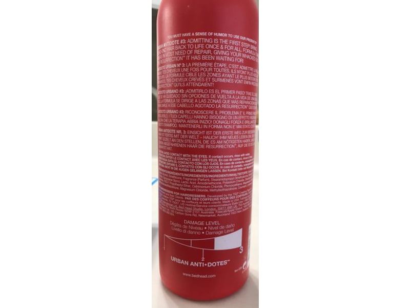 Tigi Bed Head Urban Antidotes Resurrection Conditioner, 25.36 fl oz/750 mL