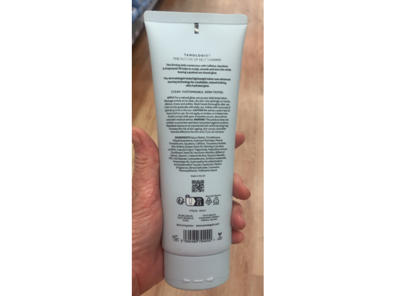 Tanologist Firming Daily Glow Tan Lotion, Medium To Dark, 8.45 fl oz/250 mL