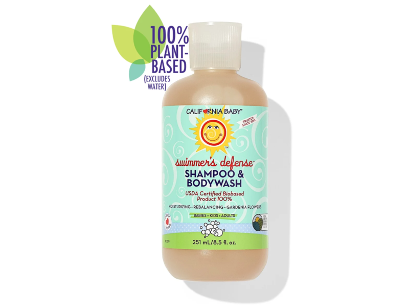 California Baby Shampoo & Body Wash, Swimmer's Defense, 8.5 fl oz/251 mL