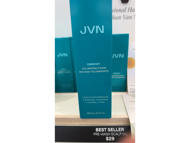 JVN Embody Volumizing Foam, 200 mL/6.7 fl oz