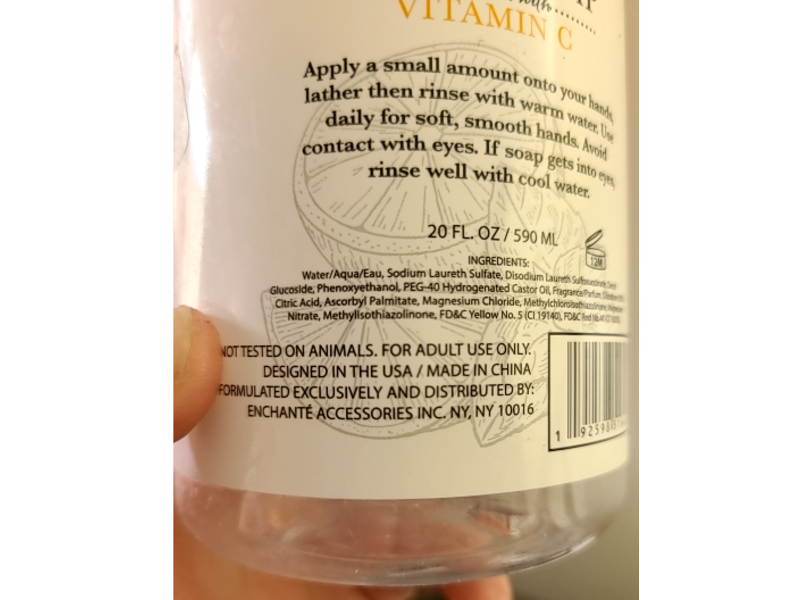 Livegreen Foaming Hand Soap, Orange Basil, 20 fl oz/590 mL