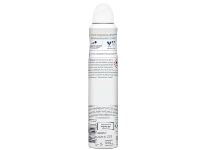 Dove Advanced Care Invisible Dry Anti-Perspirant, White Freesia & Violet Flower, 200 mL