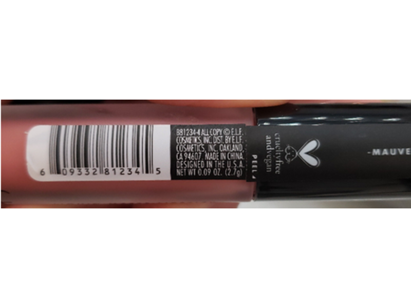 e.l.f. Liquid Matte Lipstick, Mauvelous, 0.10 fl oz/3 mL