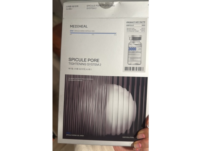 Mediheal Spicule Pore Tightening System 2 Set, Ampoule + Mask