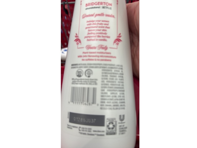 Dove Beauty Limited Edition Bridgerton Body Wash, Raspberry Rendezvous, 20 fl oz