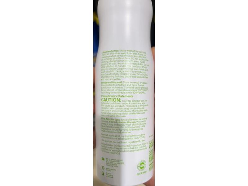 Babyganics Insect Repellent Spray, 5 oz/142 g