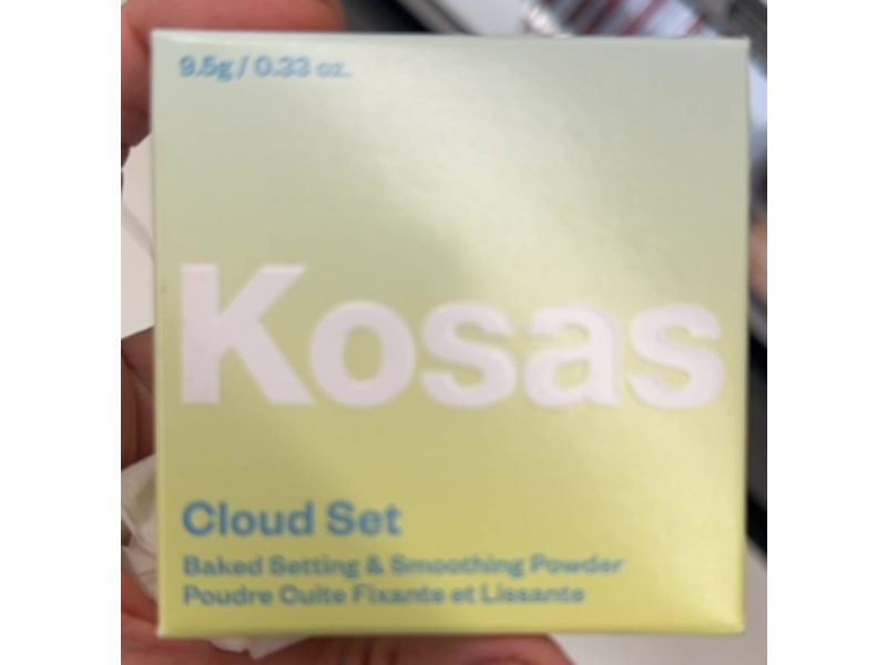 Kosas Cloud Set Baked Setting & Smoothing Powder, Pillowy (Sheer Medium Tan), 0.33 oz/9.5 g