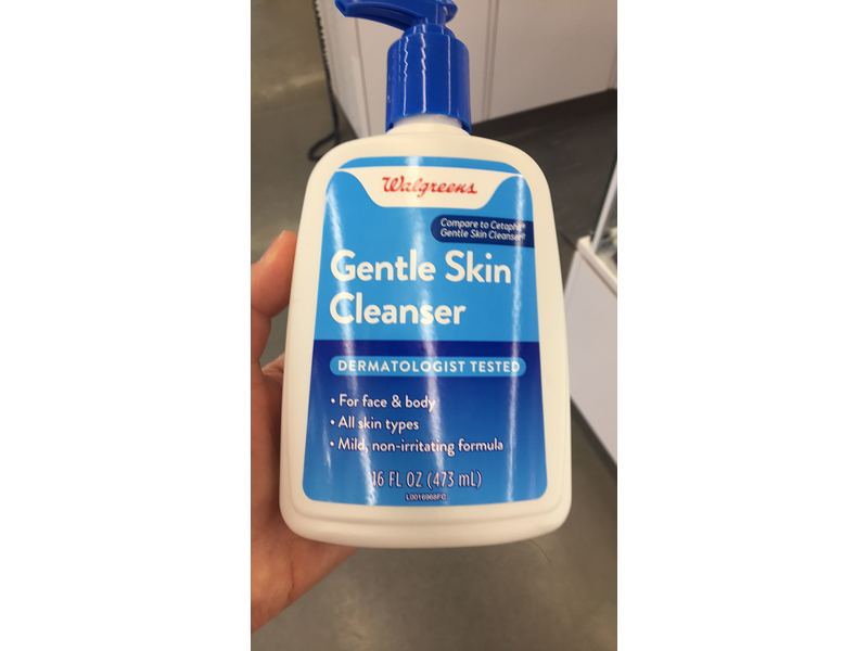 walgreens gentle skin cleanser