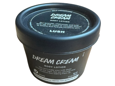Lush Body Lotion, Dream Cream, 3.5 oz/100 g