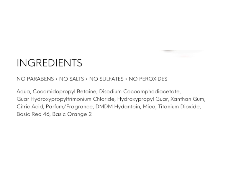 Watercolors By Tressa Intense 3-in-1 Color Depositing Shampoo, Red, 8.5 fl oz/250 mL, Pack Of 2