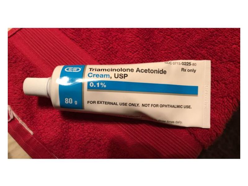 Tri Cream For Rash Triamcinolone Acetonide Cream USP 0.1%, 80 g, G&W Laboratories, Inc (RX ...
