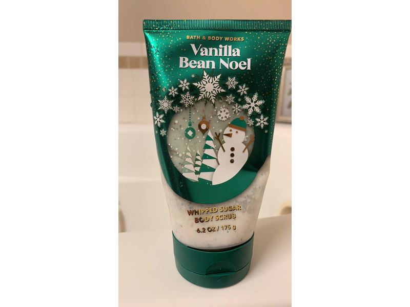 Bath & Body Works Whipped Sugar Body Scrub, Vanilla Bean Noel, 6.2 oz/175 g