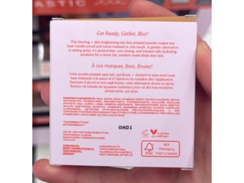 Tower 28 Get Set Pressed Powder, Hermosa Honey, 0.35 oz/10 g