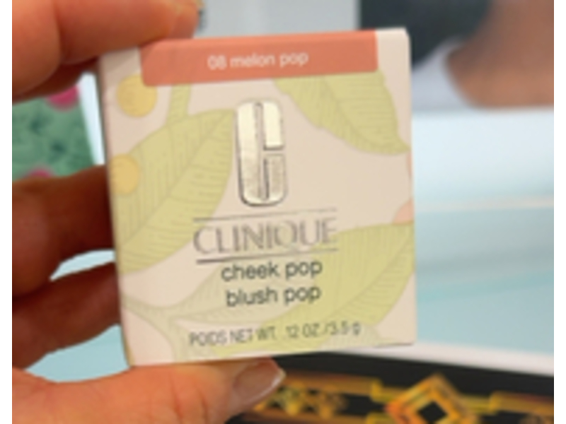 Clinique Cheek Pop Blush, Melon Pop, 0.12 oz,3.5 g