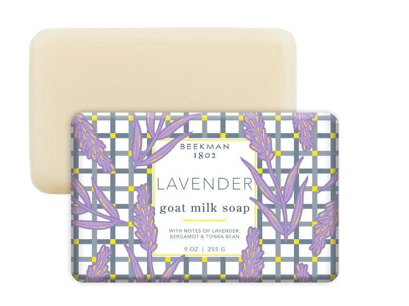 Beekman 1802 Great Milk Soap, Lilac Dream, 9 oz/255 g