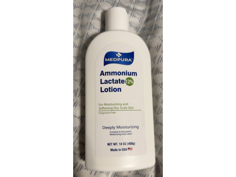 Medpura Ammonium Lactate 12% Moisturizing Body Lotion, 14 oz/400 g