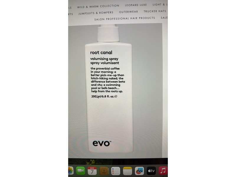 Evo Root Canal Volumizing Spray, 6.8 fl oz/200 mL