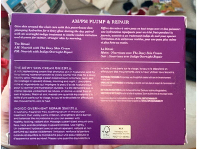 Tatcha AM/PM Plump & Repair Moisturizer Duo