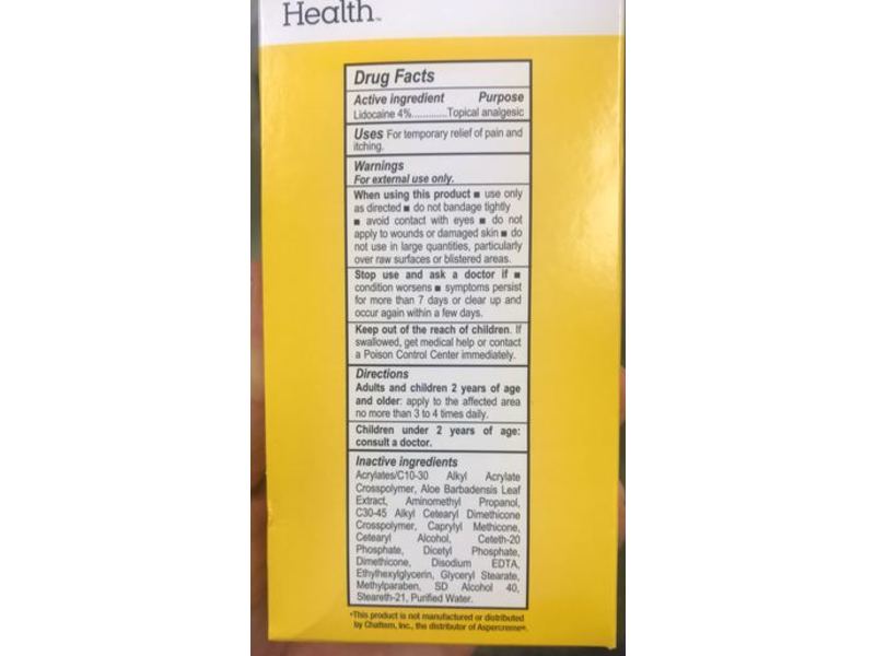 Cvs Health Lidocaine Pain-Relief Roll-On, Maximum Strength, Odor Free, 2.5 fl oz/74 mL