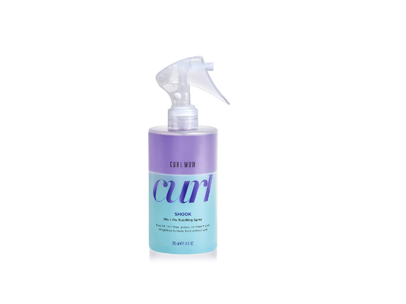 Curl Wow Curl Mix-Fix Bundling Spray, Shook, 18 fl oz/295 mL