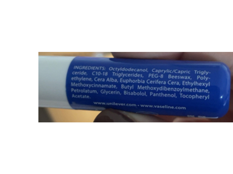 Vaseline Lip Therapy Lip Balm, Original, SPF 15, 4 g