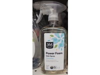 365 By Whole Foods Market Power Foam Dish Spray, Unscented, 16 fl oz/473 mL - Image 3