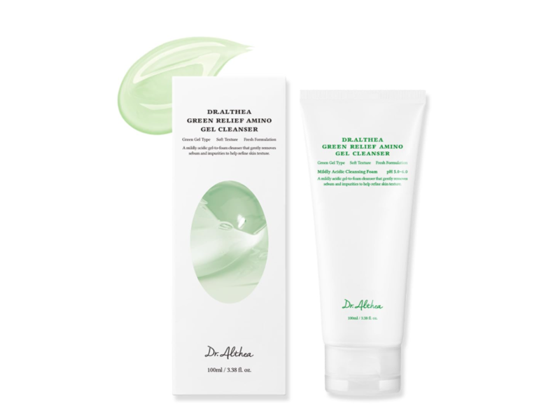 Dr Althea Green Relief Amino Gel Cleanser, 3.38 fl oz/100 mL