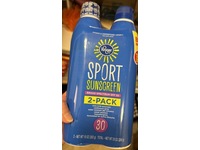 Kroger Sport Sunscreen, SPF 30, 20 oz/566 g, Pack Of 2 - Image 3