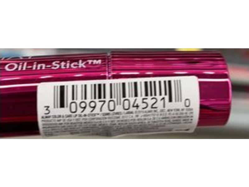 Almay Color & Care Lip Oil-In-Stick, 110 Sugar Plum , 0.09 oz/2.5 g