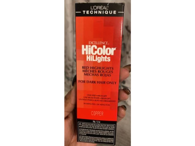 L'oreal Technique Excellence Hicolor Hilights, Copper, 1.2 oz/34 g