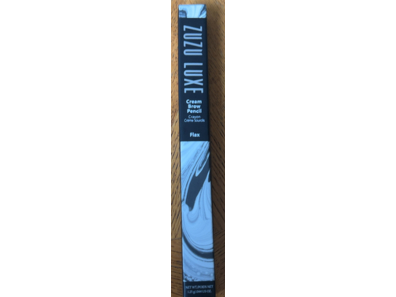 Zuzu Luxe Cream Brow Pencil,Flax - Blonde, 0.044 oz