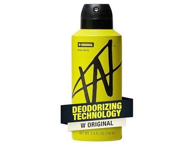 W Odor-Blocking Body Spray, Original, 3.4 fl oz/100 mL