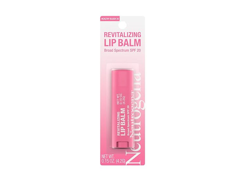 Neutrogena Revitalizing Lip Balm., Blush 20, SPF 20, 0.15 oz/4.2 g