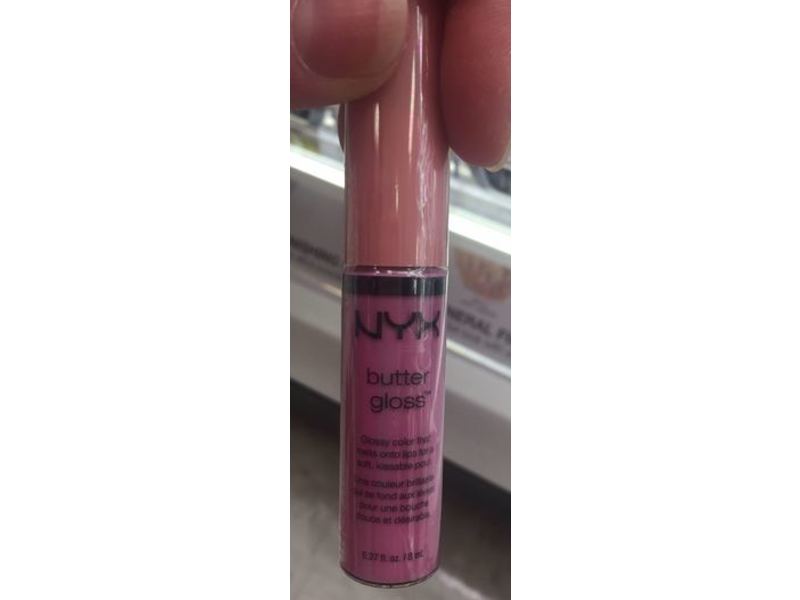 Nyx Professional Makeup Butter Gloss, Eclair, 0.27 oz/8 ml