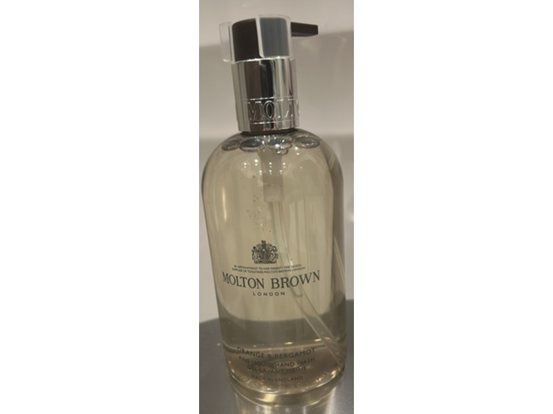 Molton Brown London Fine Liquid Hand Wash, Orange & Bergamot, 10 fl oz/300 mL