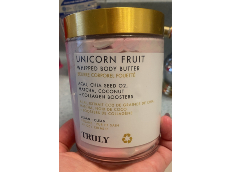Truly Whipped Body Butter, Unicorn Fruit, 4 fl oz/120 mL