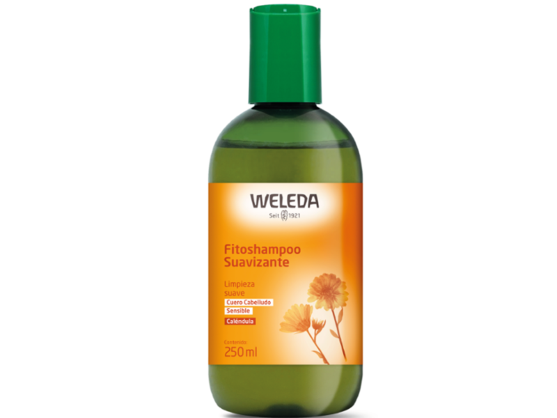 Weleda Fitoshampoo Suavizante, Calendula, 250 mL