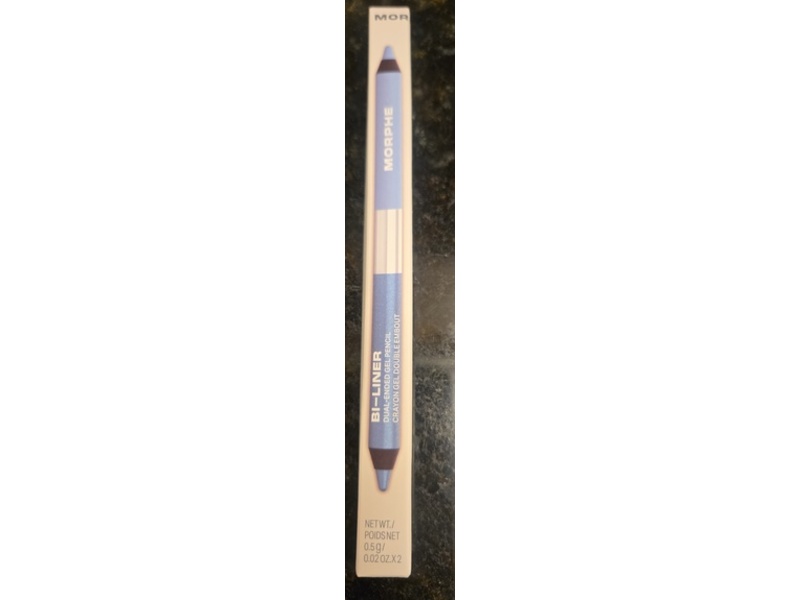 Morphe Bi-Liner Dual-Ended Gel Pencil, Rain Or Shine, 0.02 oz/0.5 g