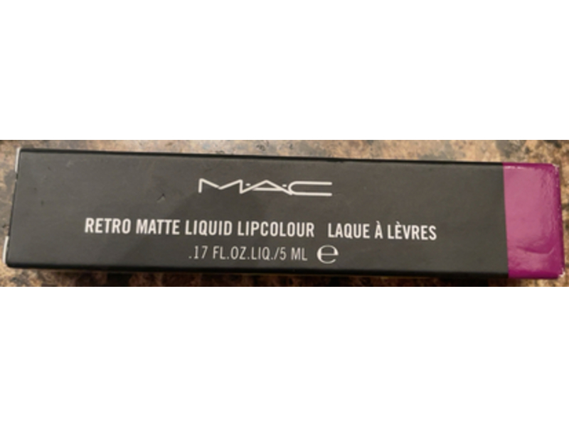 M.A.C Retro Matte Liquid Lipcolour, Atomized Violet, 0.17 fl oz/5 mL