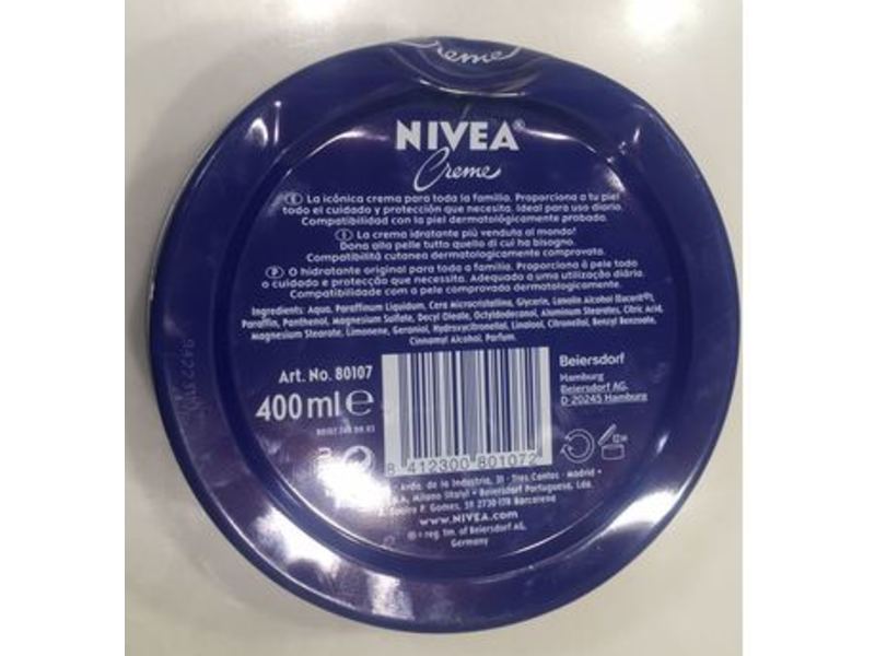 Nivea Creme, 400 mL, 6 Pack